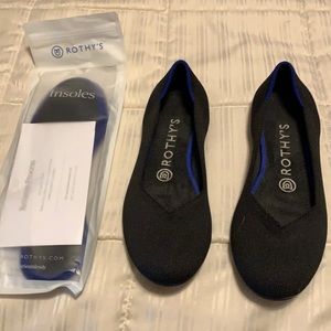 Rothy’s Black “The Flat”